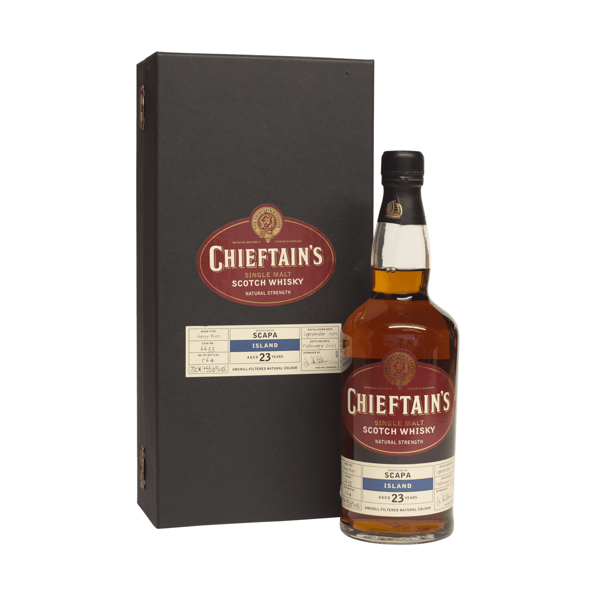 Scapa 1979 23 Year Old Chieftain's 55.60%