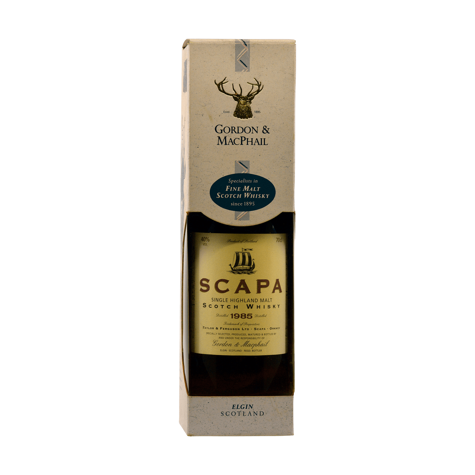 Scapa 1985 Gordon & MacPhail 40.00%