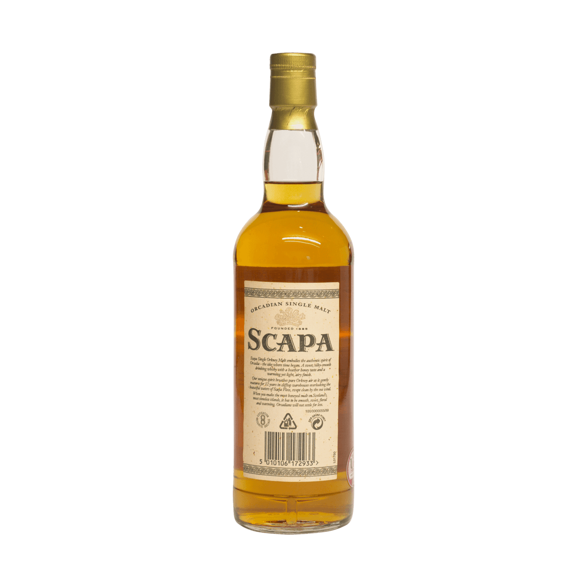 Scapa 12 Year Old 40.00% 70cl