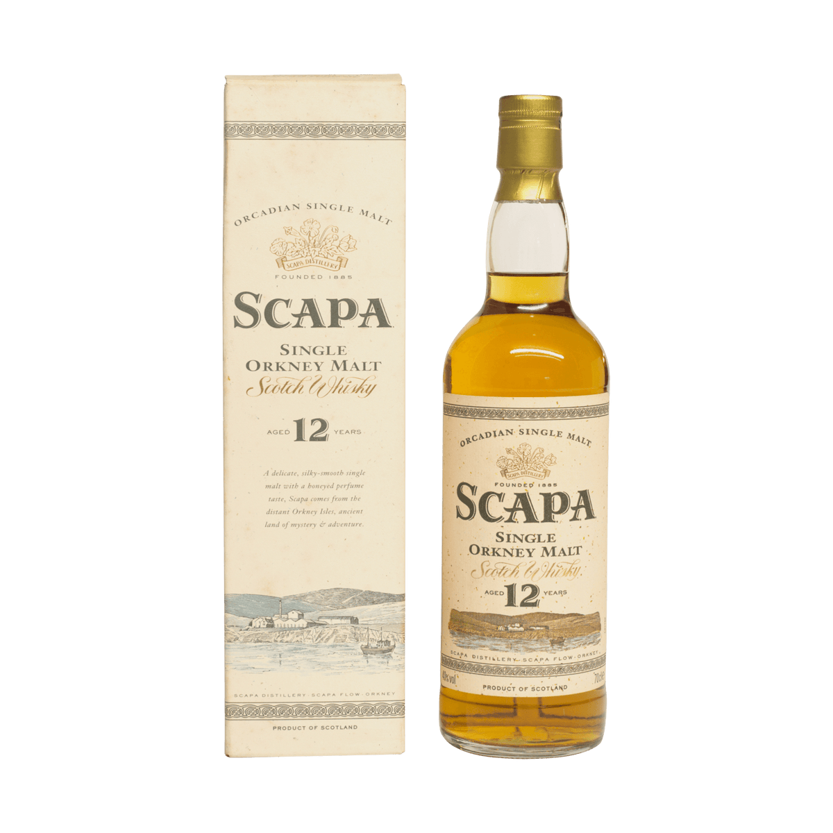 Scapa 12 Year Old 40.00% 70cl