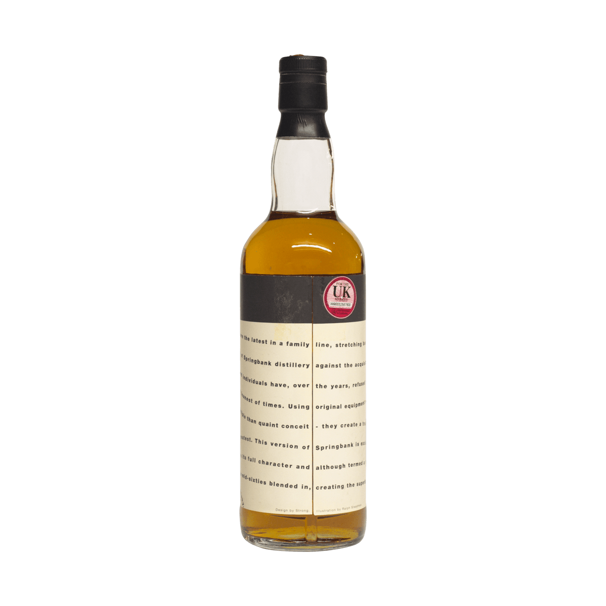 Against The Grain 10 Year Old 'Springbank' 46.00%