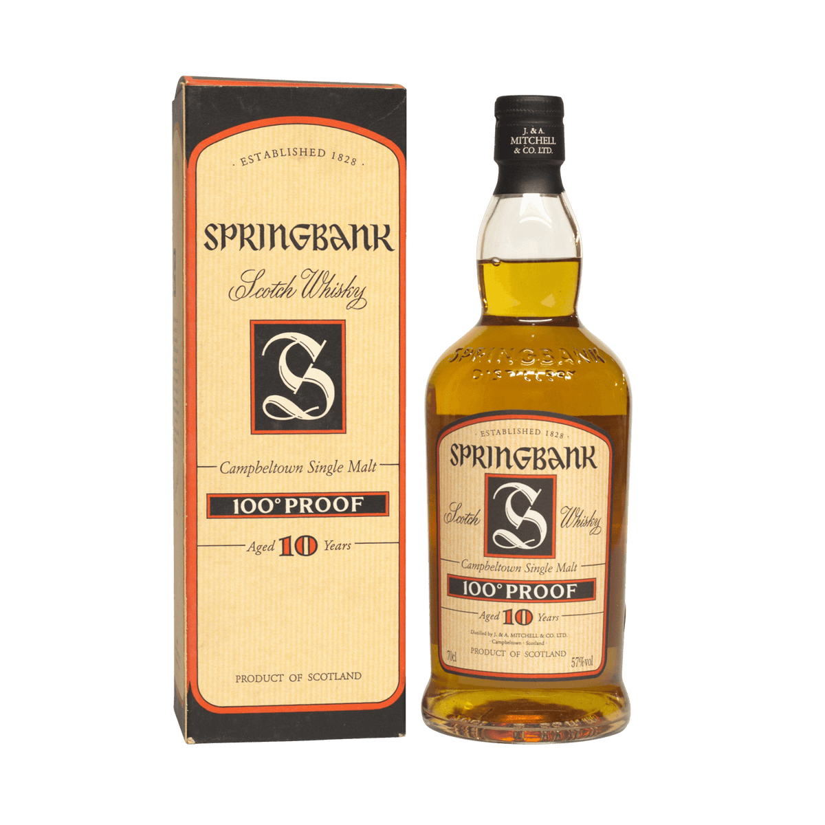 Springbank 10 Year Old 100° Proof (57.00%)