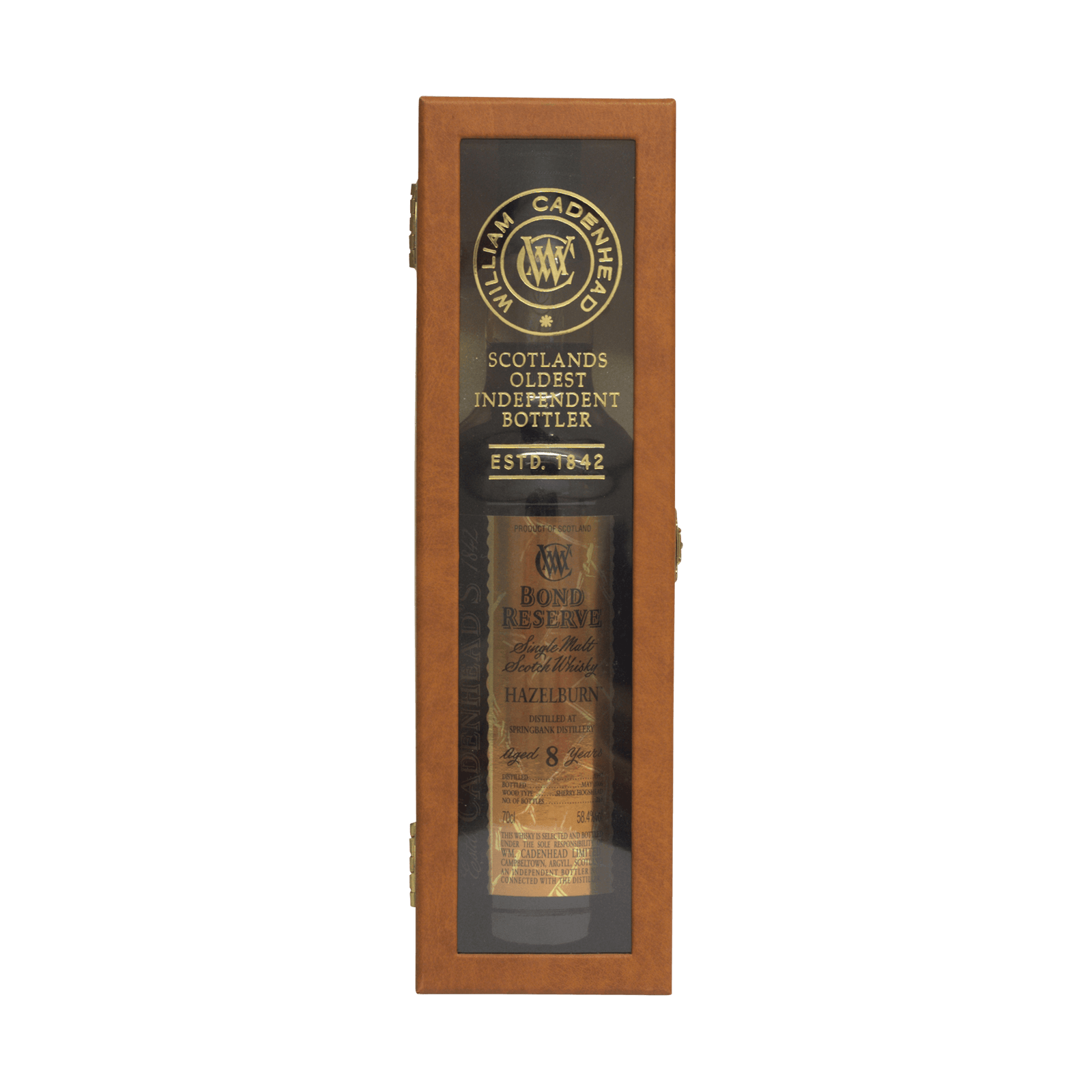 Hazelburn 1997 8 Year Old 'Bond Reserve' Cadenhead's 58.40%