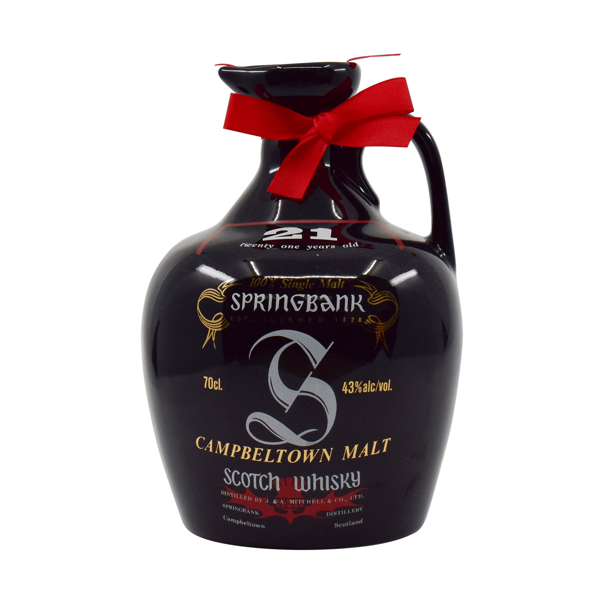 Springbank 21 Year Old Ceramic Decanter 43.00% 70cl