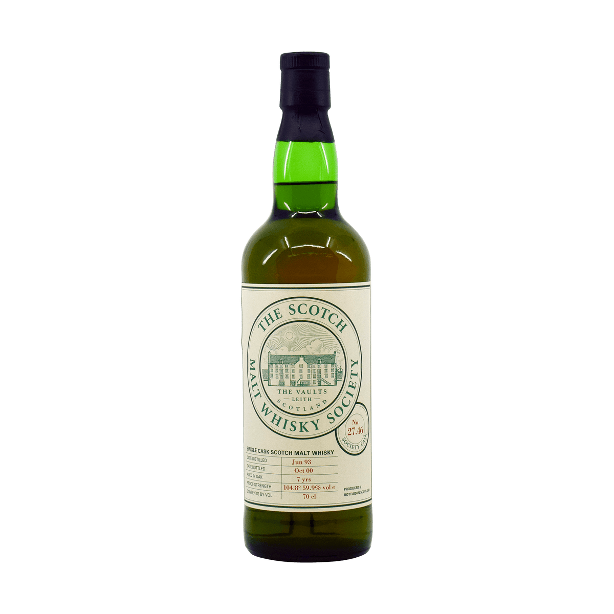 Springbank 1993 7 Year Old &#39;Relaxation in a Glass&#39; SMWS 59.90% 70cl