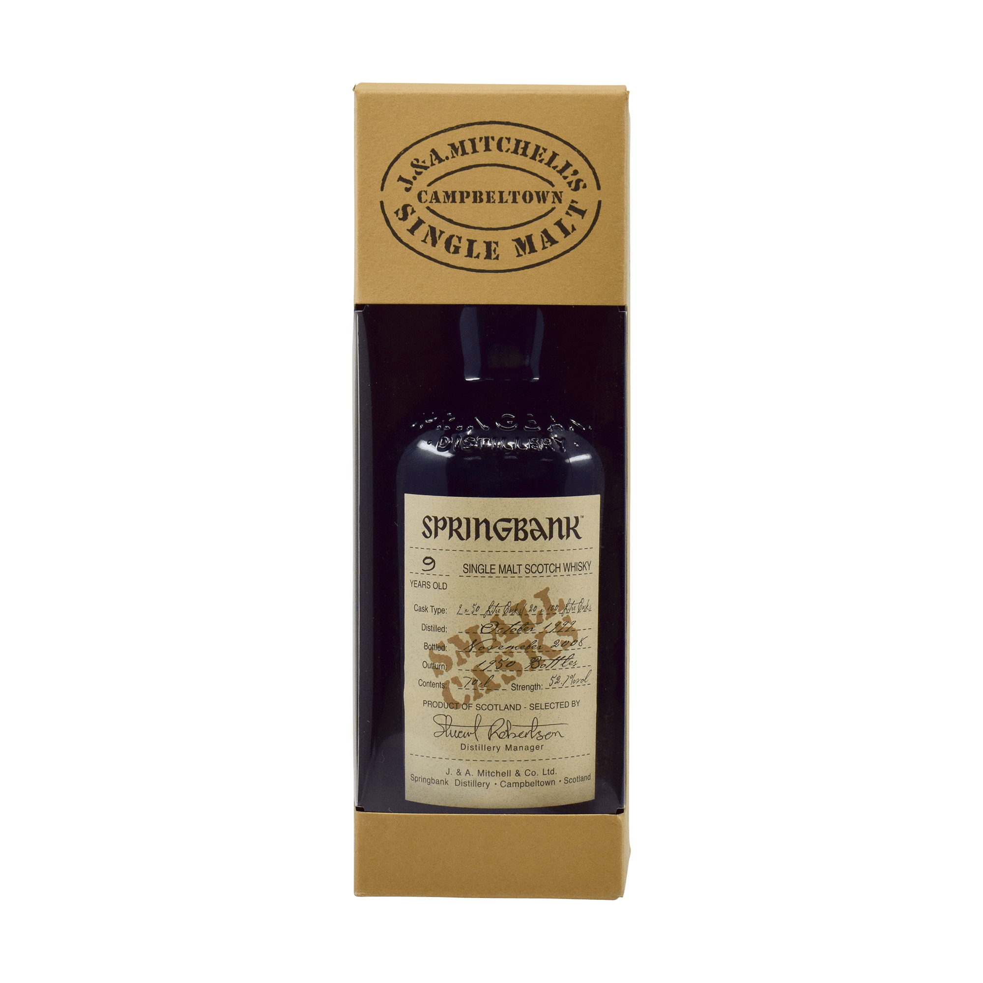 Springbank 1999 9 Year Old 'Small Casks' 52.70% 70cl