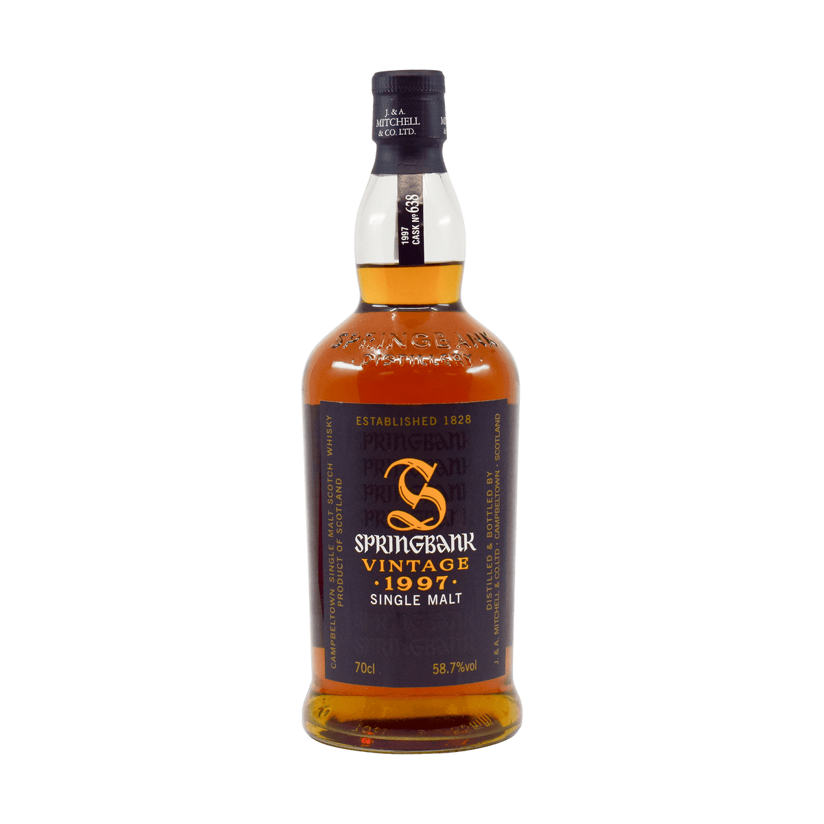 Springbank 1997 9 Year Old &#39;2008 Isetan British Fayre&#39; 58.70% 70cl