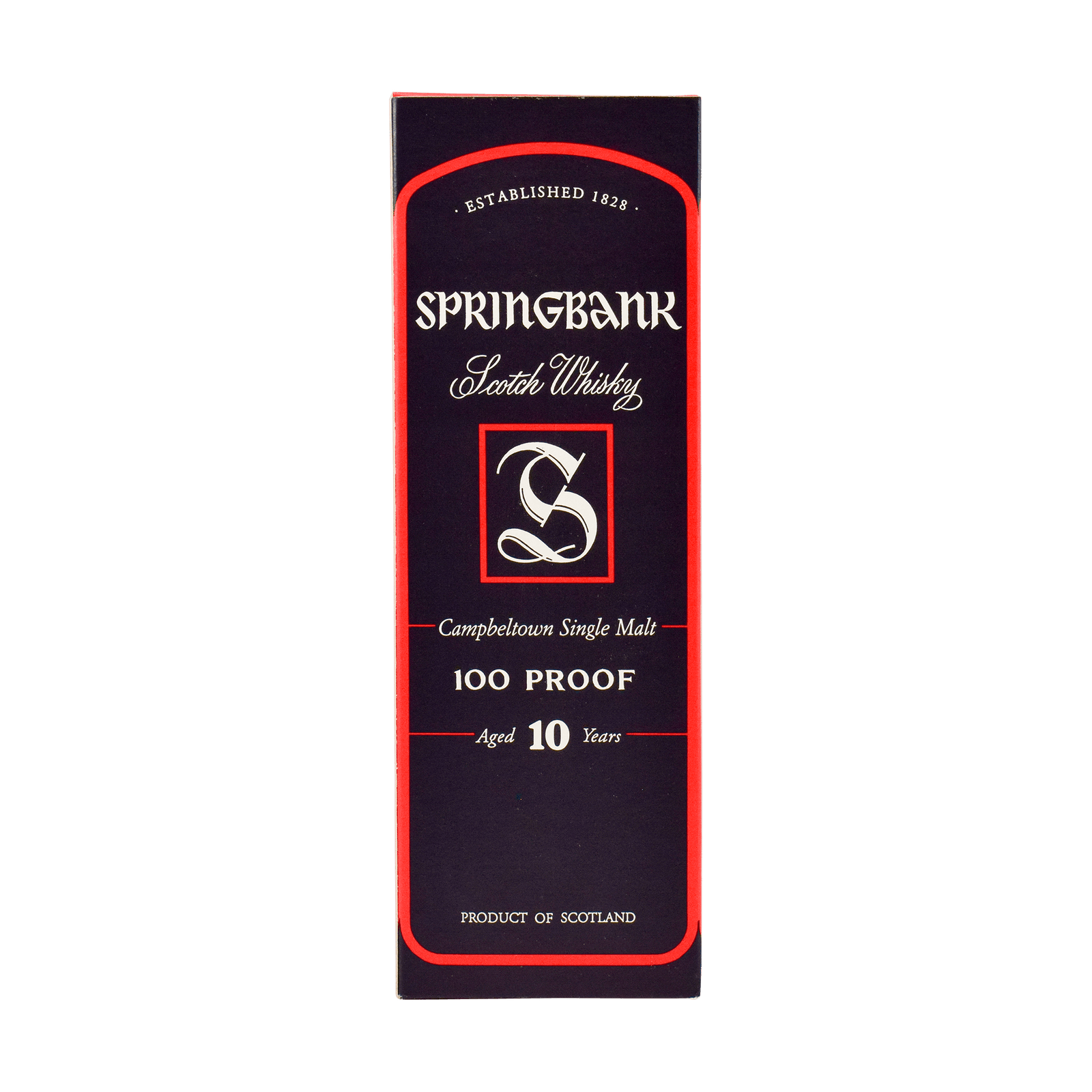 Springbank 10 Year Old '100 Proof' 57.00% 70cl