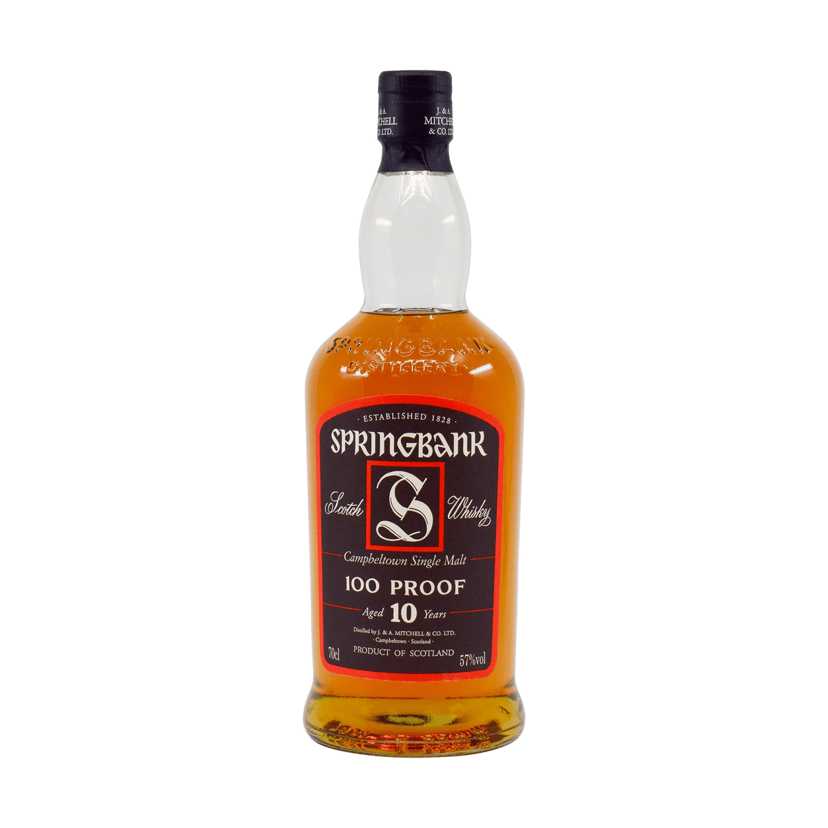 Springbank 10 Year Old &#39;100 Proof&#39; 57.00% 70cl