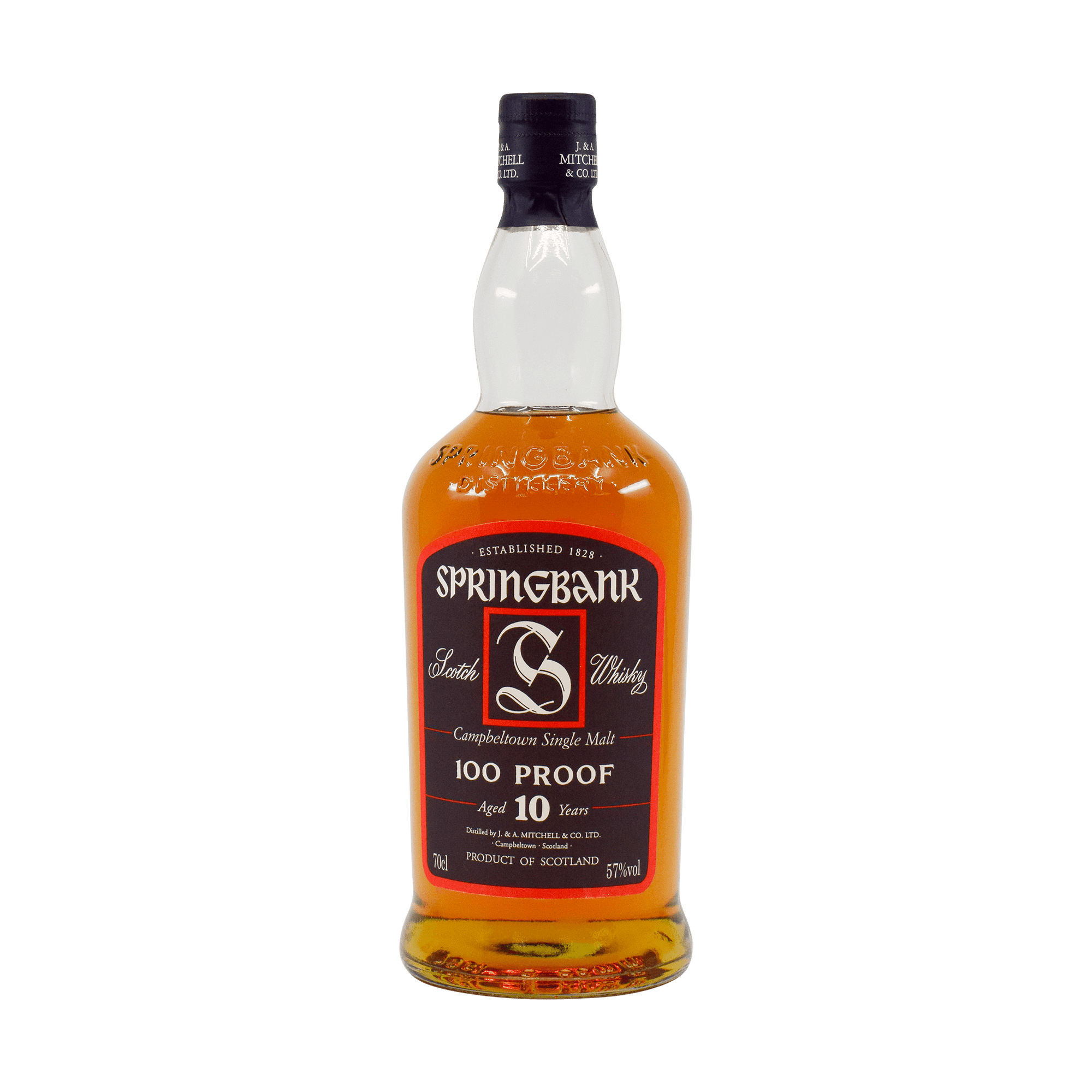 Springbank 10 Year Old '100 Proof' 57.00% 70cl