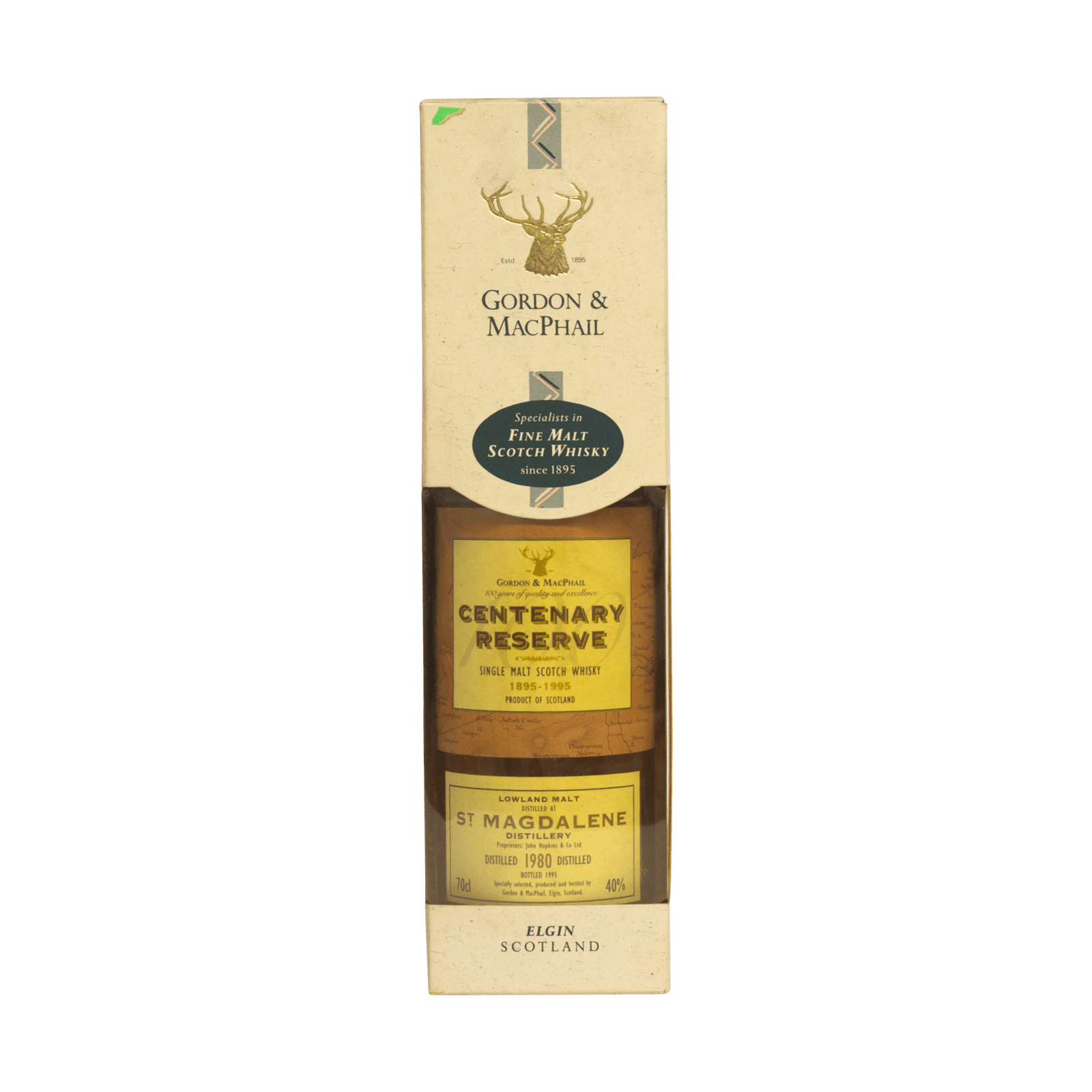 St Magdelene 1980 15 Year Old 'Centenary Reserve' Gordon & MacPhail 40.00%