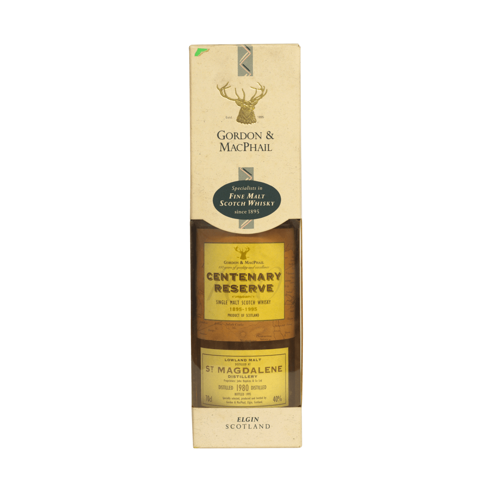 St Magdelene 1980 15 Year Old 'Centenary Reserve' Gordon & MacPhail 40.00%