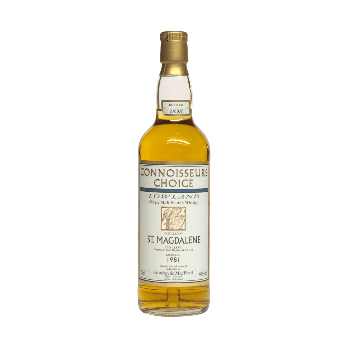 St Magdelene 1981 18 Year Old &#39;Connoisseurs Choice&#39; Gordon &amp; MacPhail 40.00%