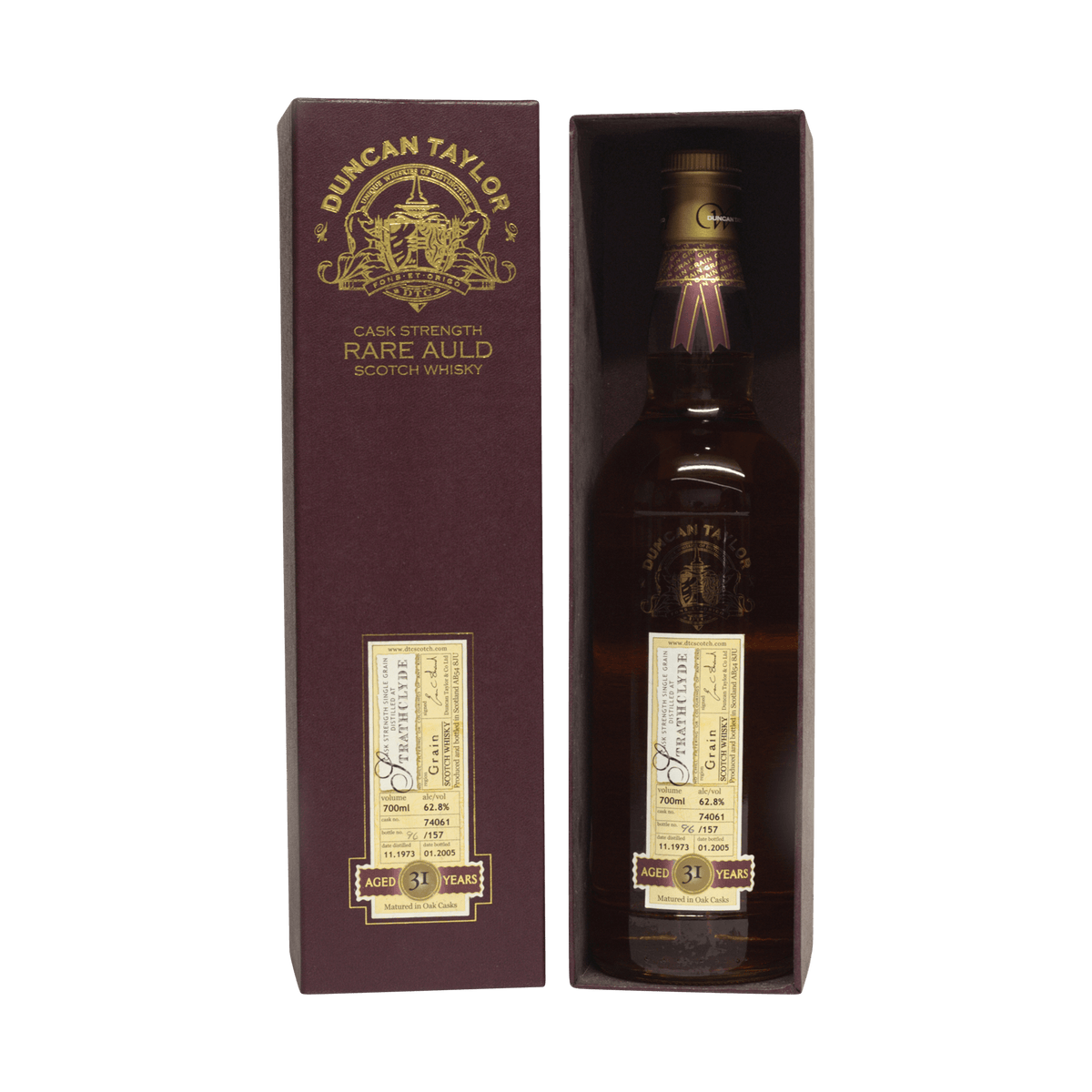 Strathclyde 1973 31 Year Old Duncan Taylor 62.80%