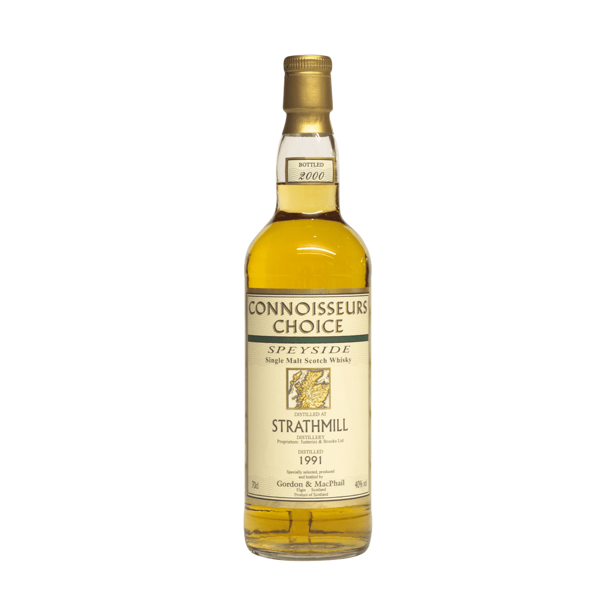 Strathmill 1991 &#39;Connoisseurs Choice&#39; Gordon &amp; MacPhail 40.00%