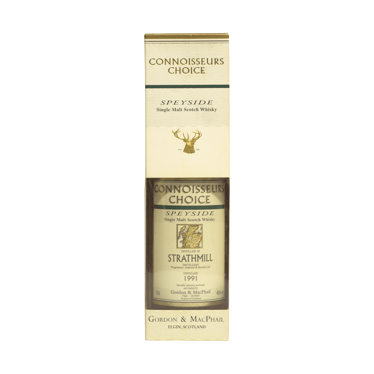 Strathmill 1991 'Connoisseurs Choice' Gordon & MacPhail 40.00%