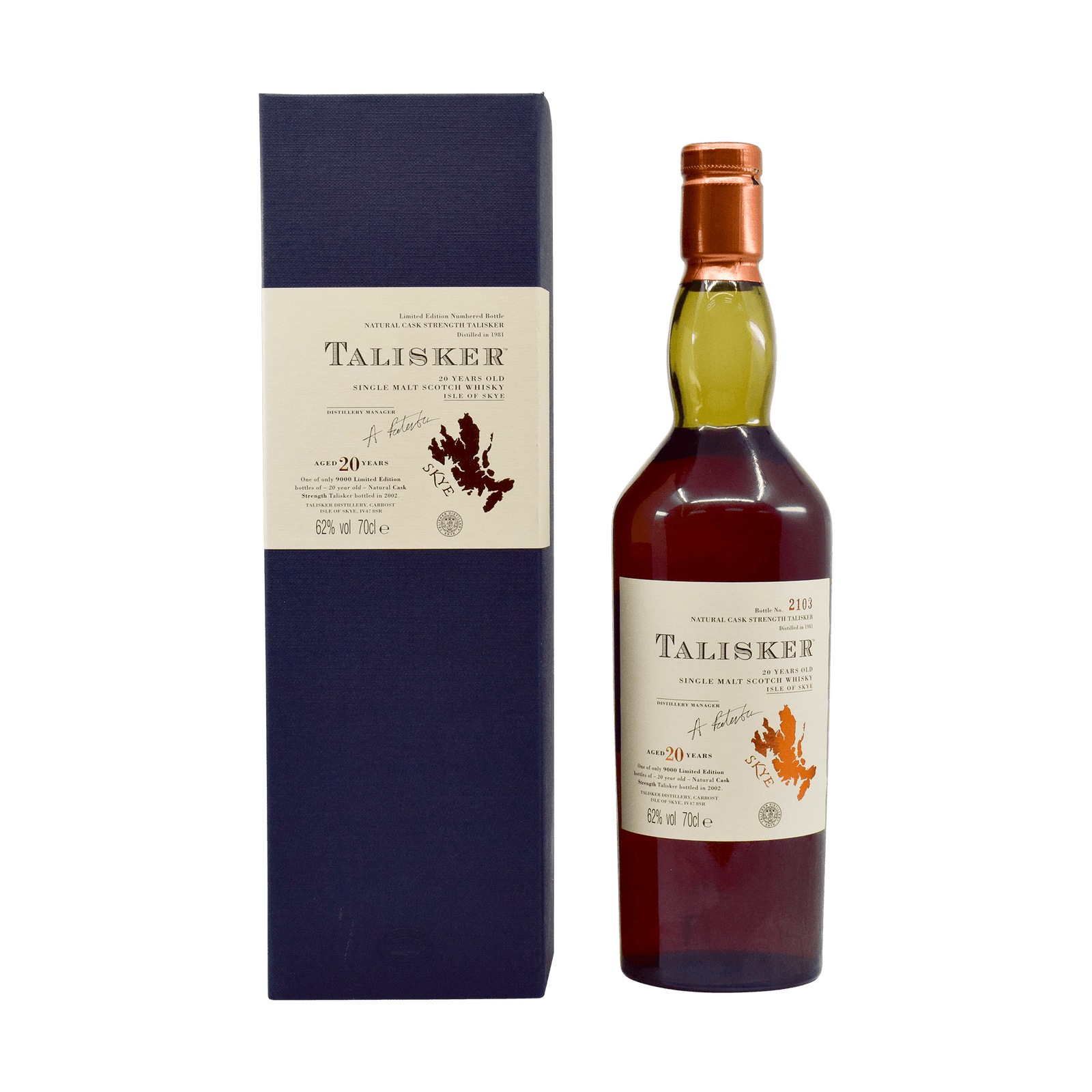 Talisker 1981 20 Year Old 62.00% 70cl
