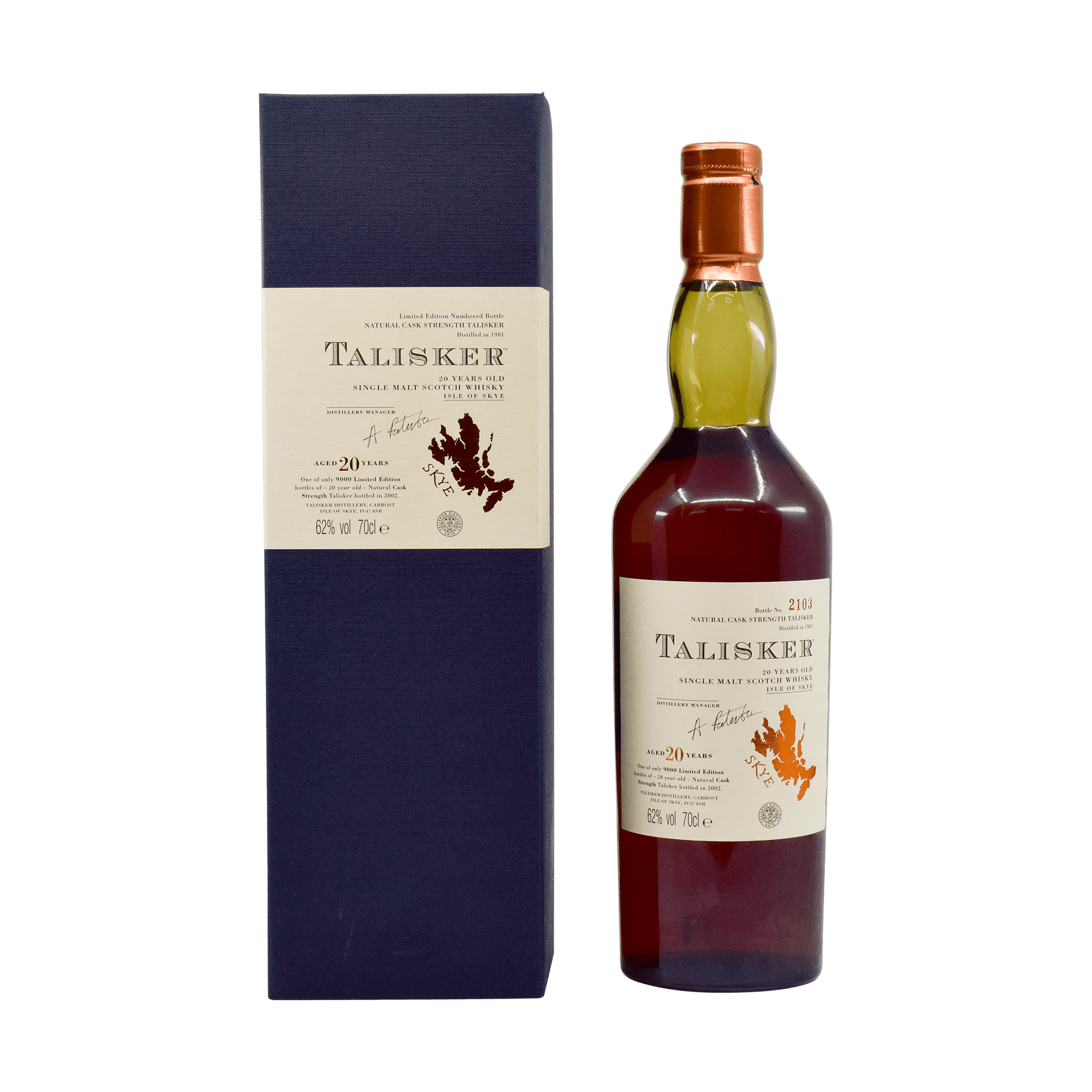 Talisker 1981 20 Year Old 62.00% 70cl