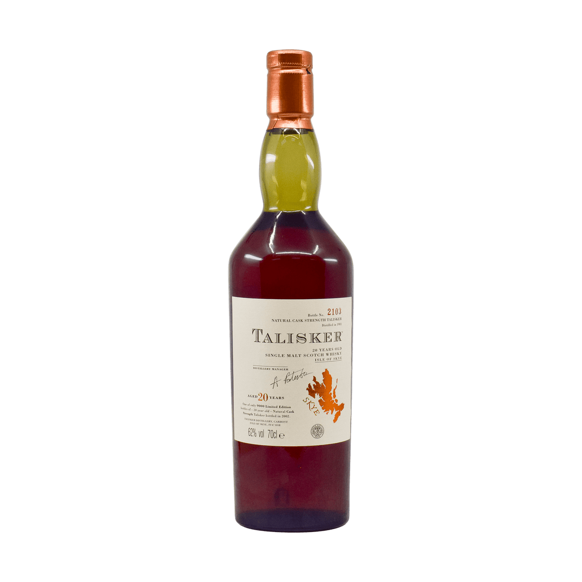Talisker 1981 20 Year Old 62.00% 70cl