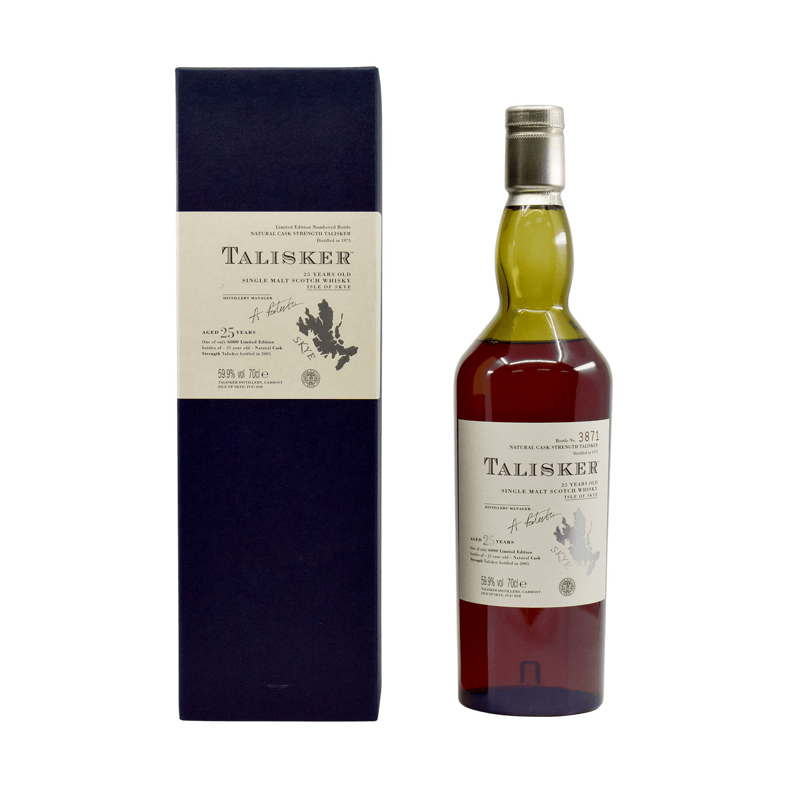 Talisker 1975 25 Year Old 59.90% 70cl