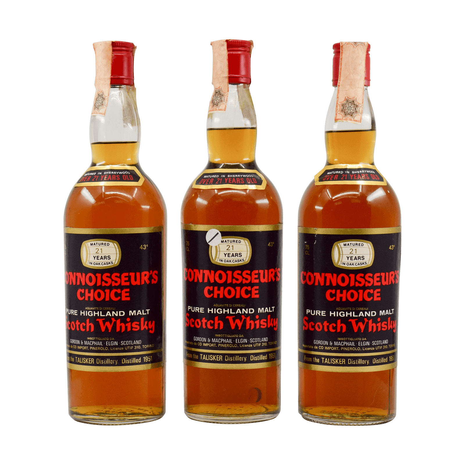 Talisker 1951 21 Year Old 'Connoisseurs Choice' Gordon & MacPhail 43.00% 75cl