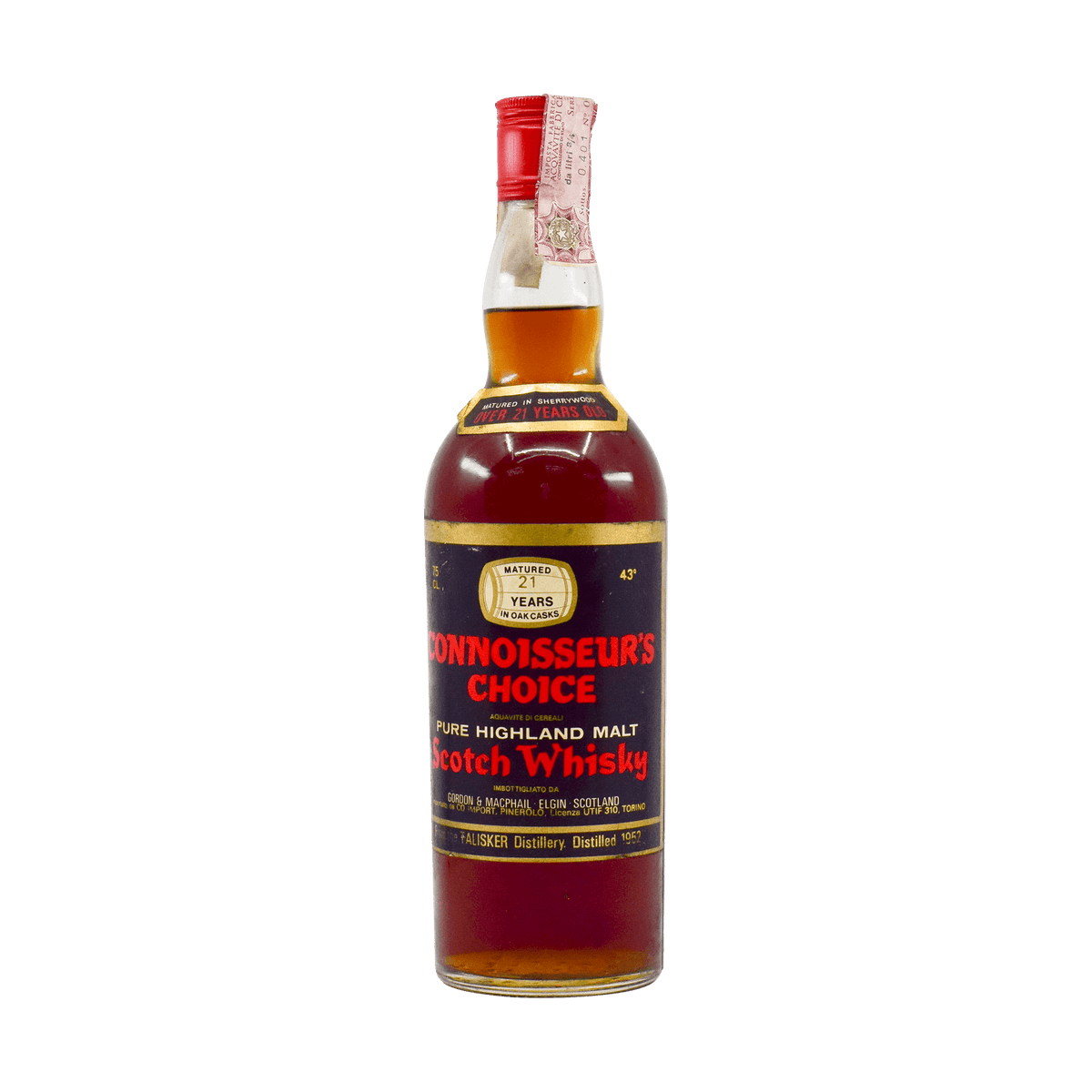 Talisker 1952 21 Year &#39;Connoisseurs Choice&#39; Old Gordon &amp; MacPhail 43.00% 75cl