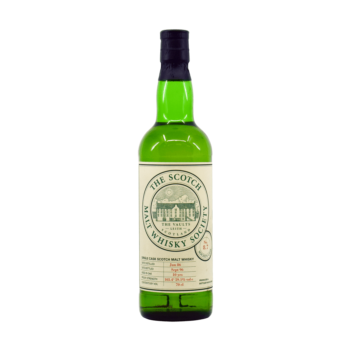 Tamdhu 1986 10 Year Old &#39;8.7&#39; SMWS 59.10% 70cl