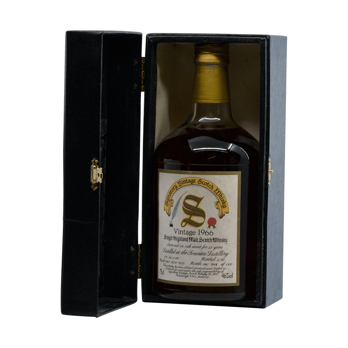 Tomatin 1966 23 Year Old Signatory Vintage SW 46.00%