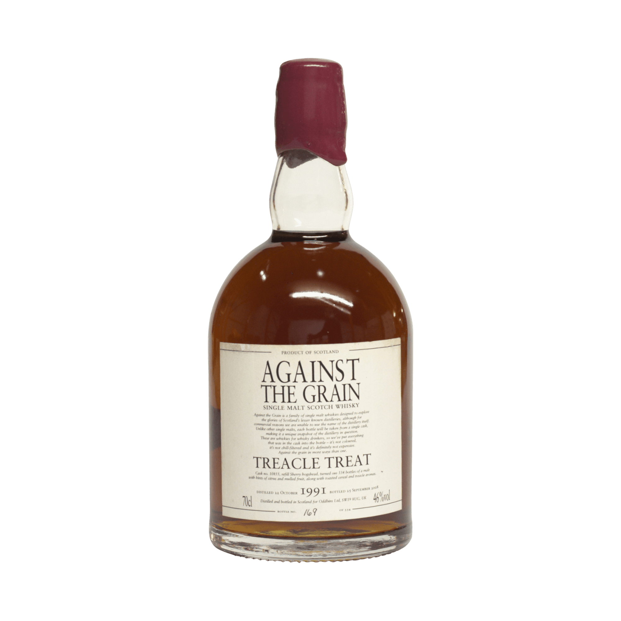 Against The Grain 1991 16 Year Old 'Treacle Treat' 46.00%