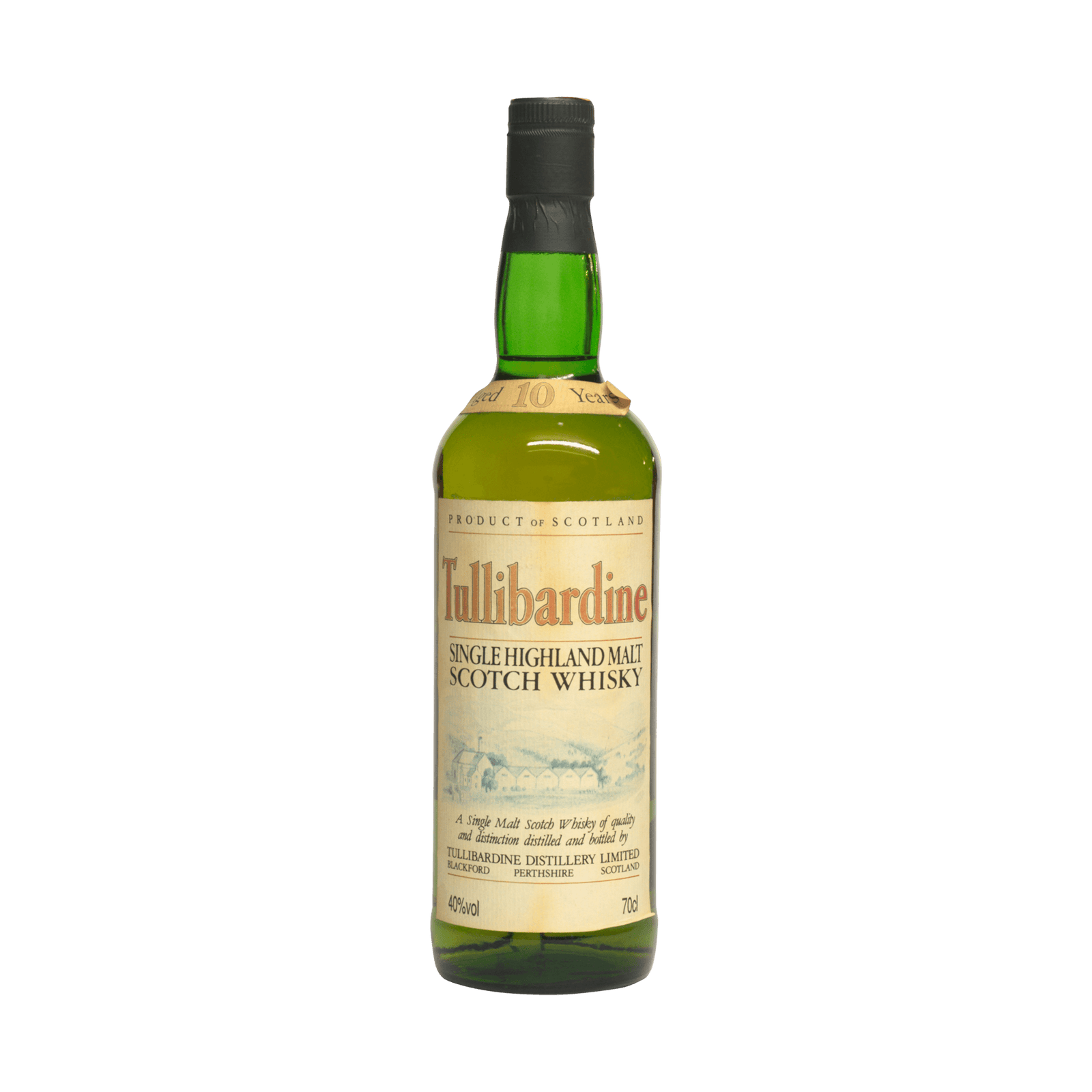 タリバーデンTullibardine 10 Years 700ml 40% Tullibardine 10 Year Old 40.00% 70cl - Whisky Business