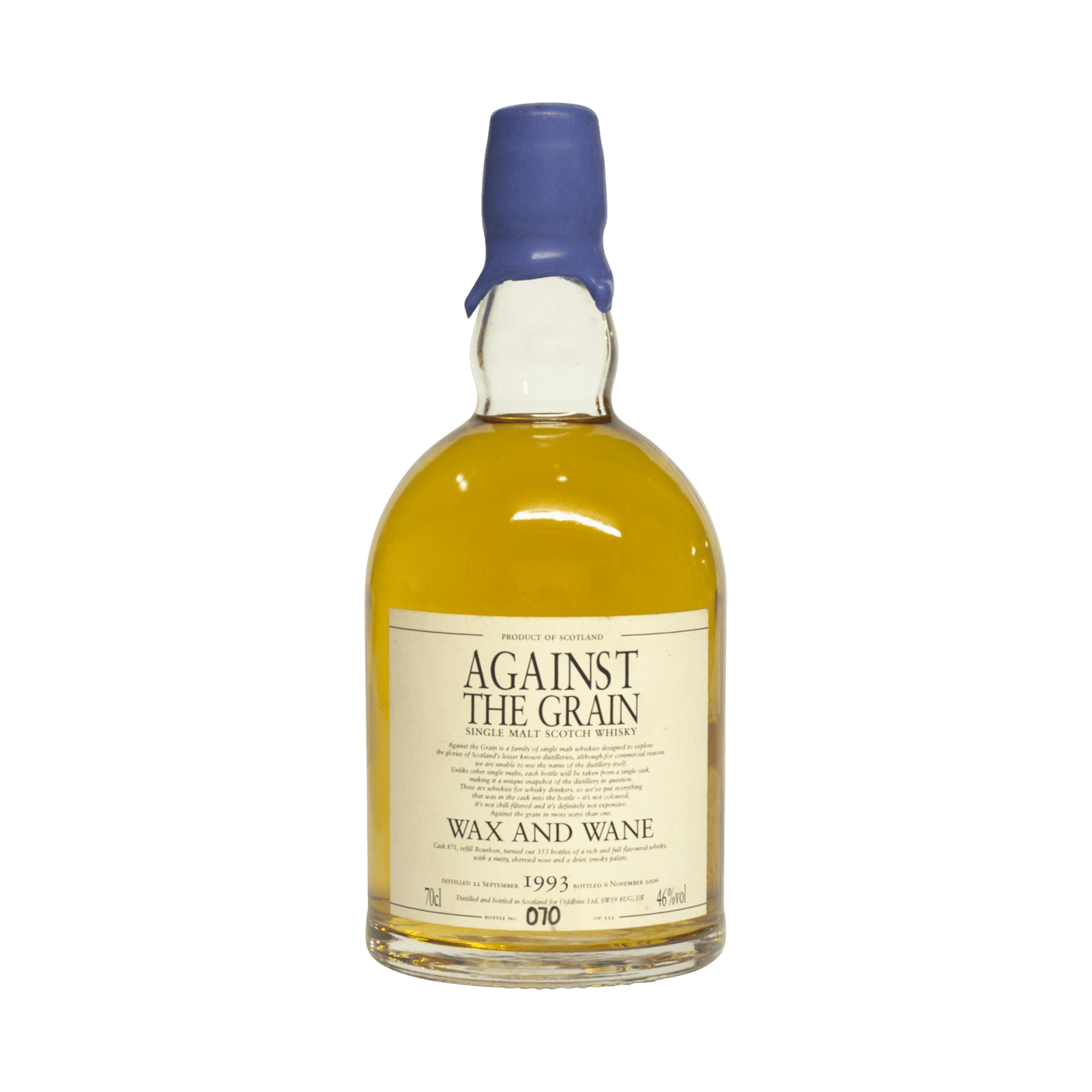 Against The Grain 1993 13 Year 'Wax and Wane' 46.00%