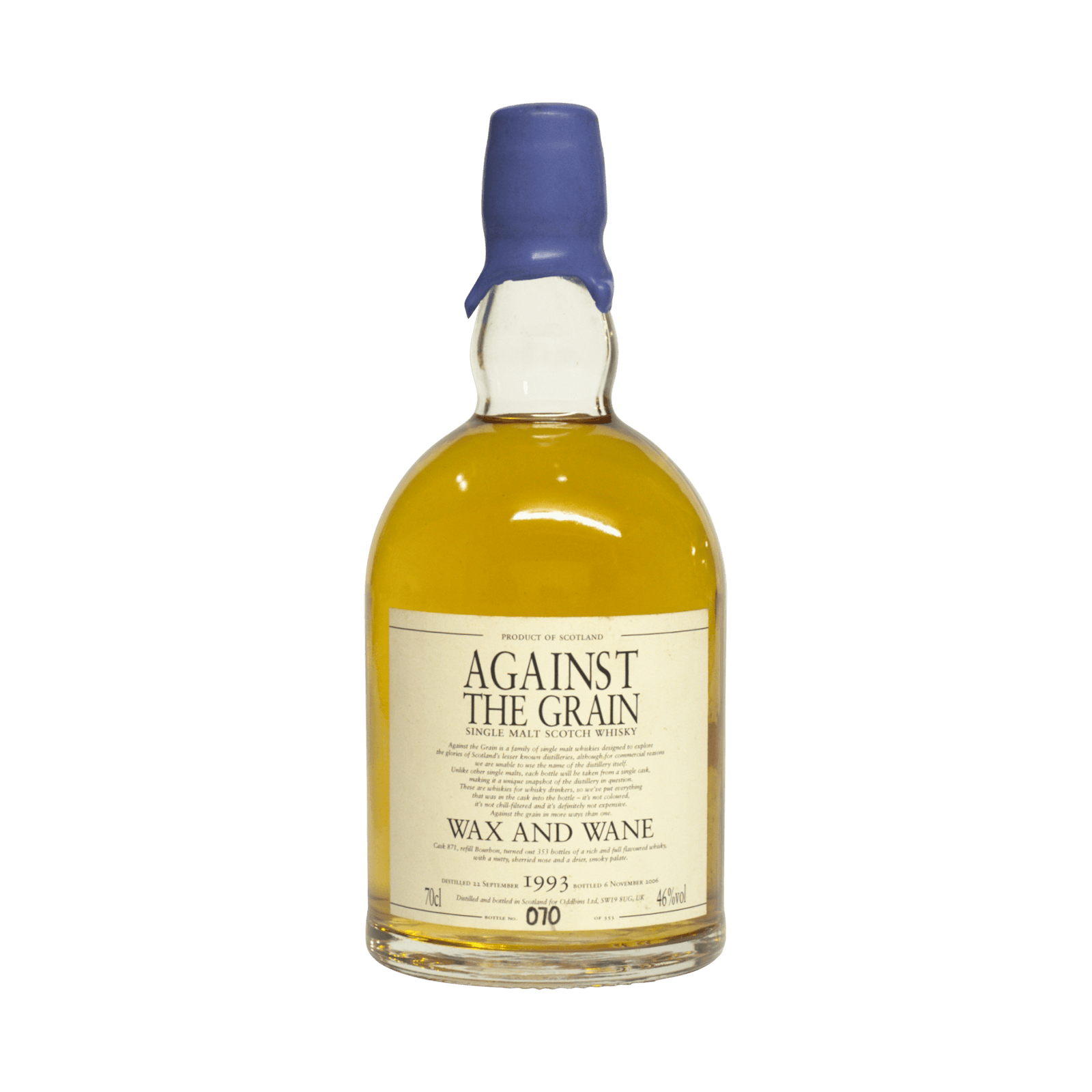 Against The Grain 1993 13 Year 'Wax and Wane' 46.00%