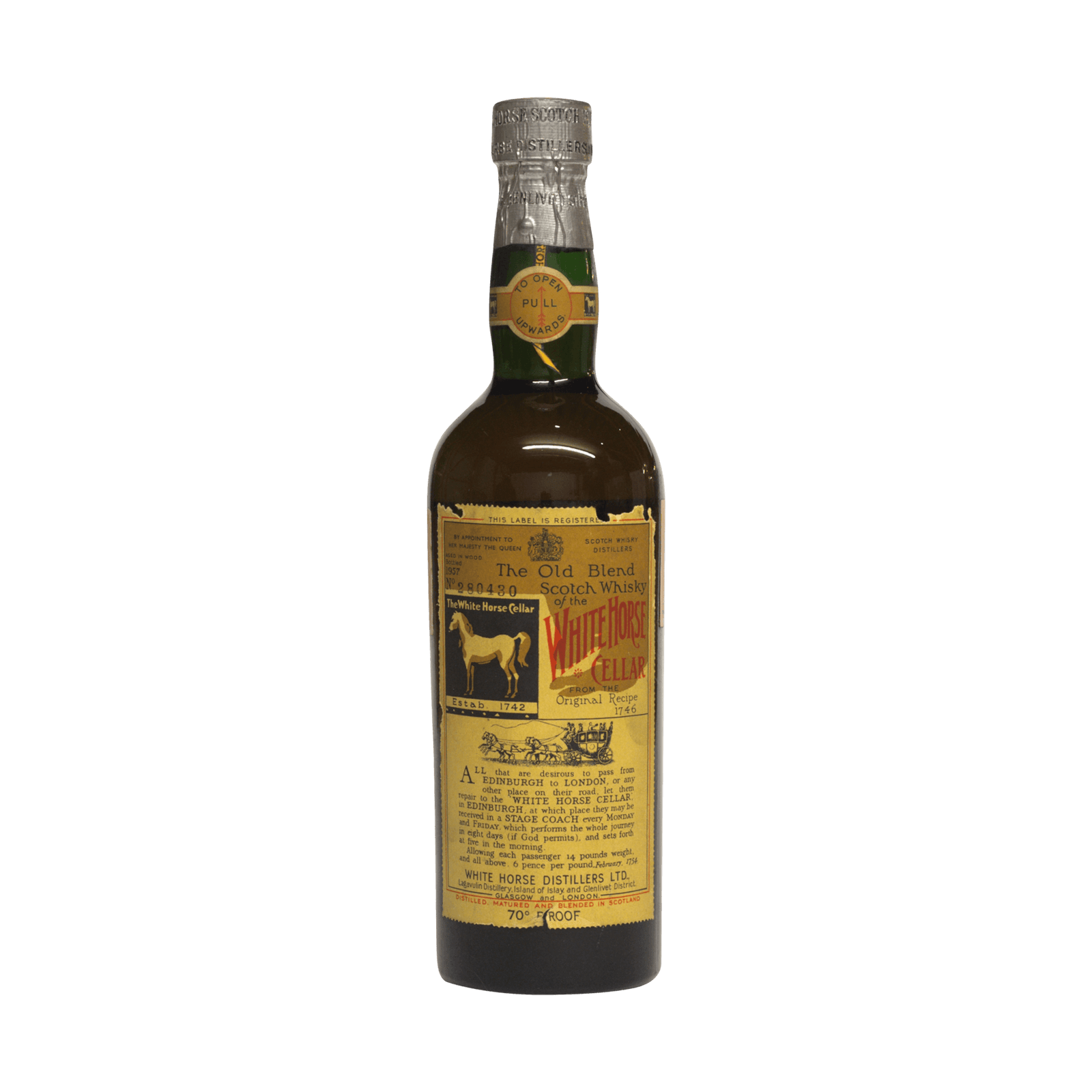 White Horse 1957 70º proof
