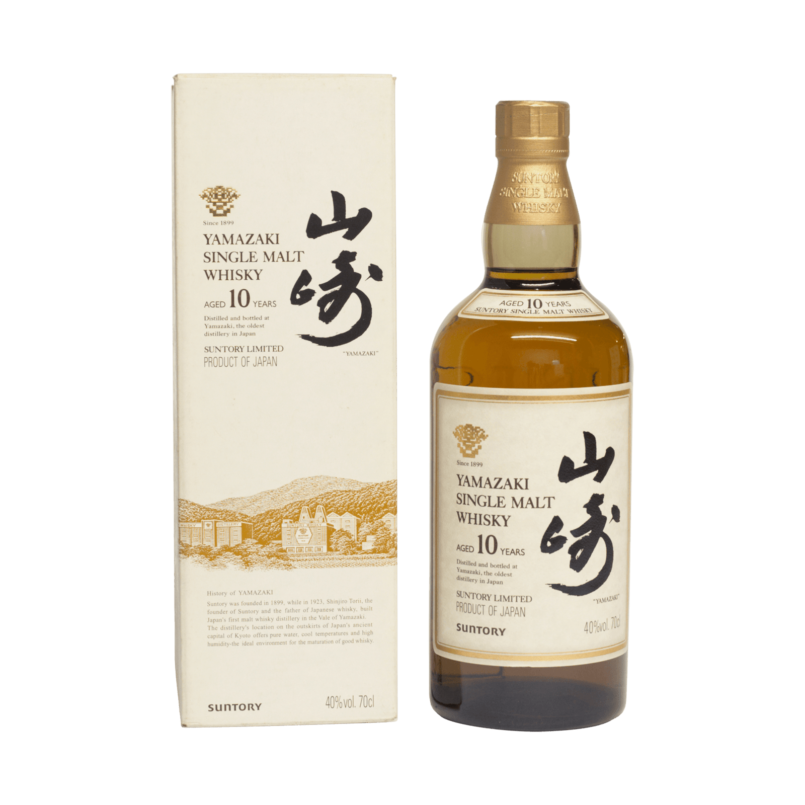 Yamazaki 10 Year Old 40.00%